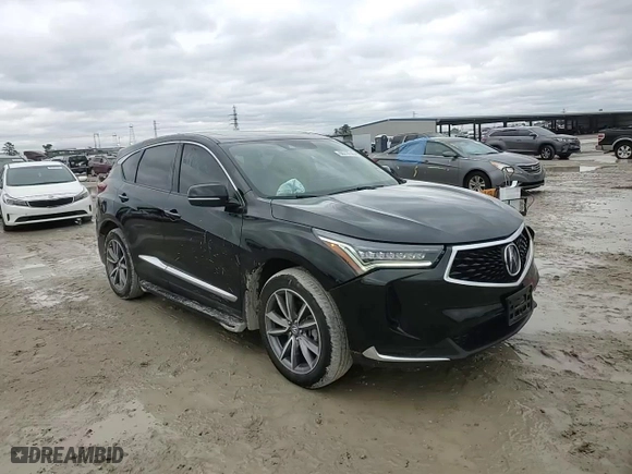 2022 Acura RDX w/Technology Package with VIN 5J8TC1H55NL005468, listed as a Copart auction lot 88210745 with 22,588 mi miles and Salvage Title. Bid and sale history available at carsss.com. Image 12.
