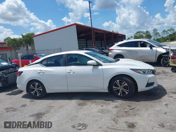2020 Nissan Sentra SV z VIN 3N1AB8CV6LY292612, wystawiony jako IAAI lot #41924671 z przebiegiem 104 253 mil mil oraz . Historia ofert i sprzedaży dostępna na DreamBid. Obrazek 13.