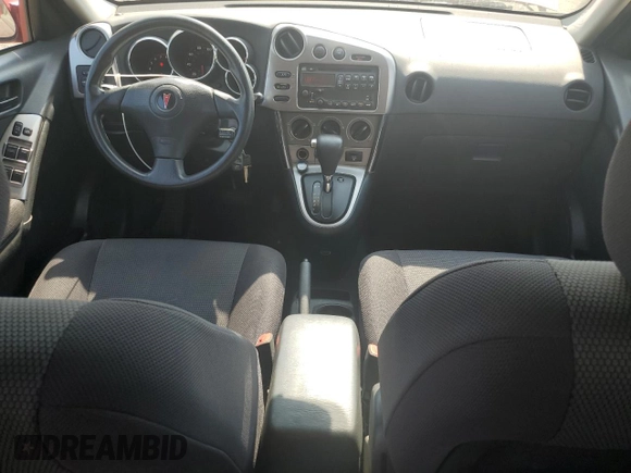 2005 Pontiac Vibe with VIN 5Y2SL63895Z432464, listed as a Copart auction lot 62268525 with 136,009 mi miles and Clean title. Bid and sale history available at DreamBid. Image 8.