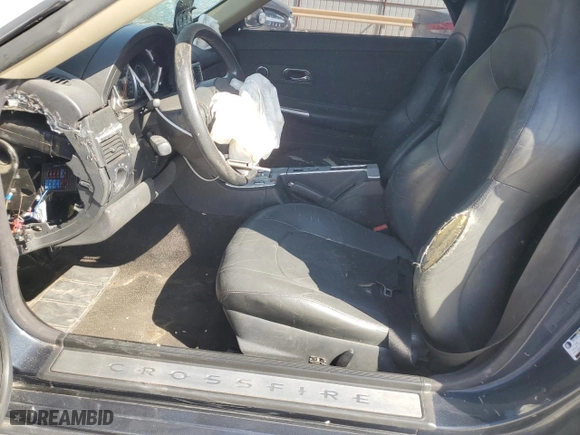 2006 Chrysler Crossfire Limited with VIN 1C3AN65L86X066358, listed as a Copart auction lot 76327594 with 147725 miles and Salvage Title. Bid and sale history available at carsss.com. Image 7.