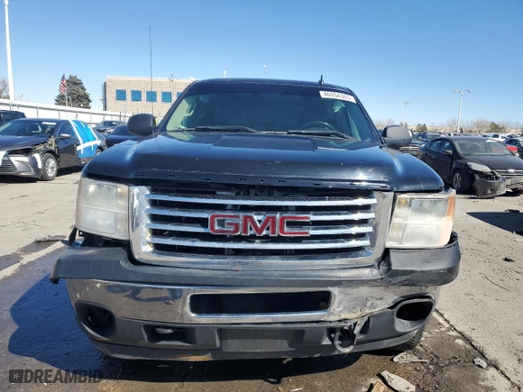 2010 GMC Sierra 1500 SLT with VIN 3GTRKWE35AG169855, listed as a Copart auction lot 46934365 with 224,835 mi miles and Salvage Title. Bid and sale history available at carsss.com. Image 5.