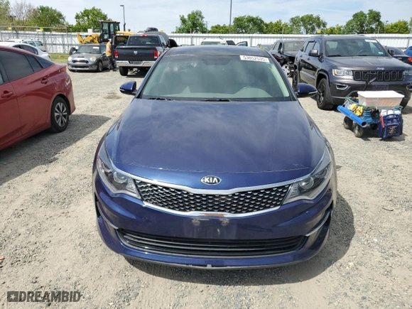 2016 Kia Optima EX with VIN 5XXGU4L36GG014428, listed as a Copart auction lot 53052535 with 204,675 mi miles and Salvage Title. Bid and sale history available at carsss.com. Image 5.