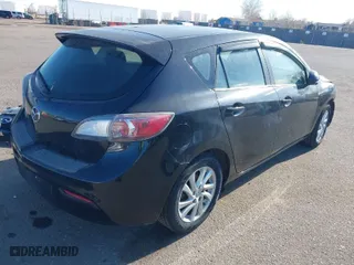 2012 Mazda Mazda3 i Touring with VIN JM1BL1L7XC1674640, listed as a IAAI auction lot 41508549 with 117,088 mi miles. Bid and sale history available at carsss.com. Image 4.