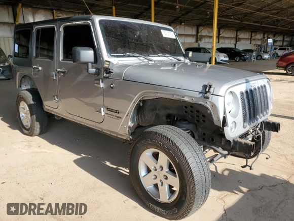 2018 Jeep Wrangler JK Unlimited Sport S with VIN 1C4BJWDG9JL835725, listed as a Copart auction lot 64043894 with 139,656 mi miles and Salvage Title. Bid and sale history available at carsss.com. Image 4.