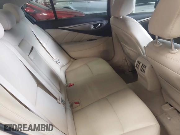 2015 Infiniti Q50 with VIN JN1BV7AP0FM347685, listed as a IAAI auction lot 42690285 with 126,957 mi miles and . Bid and sale history available at DreamBid. Image 8.