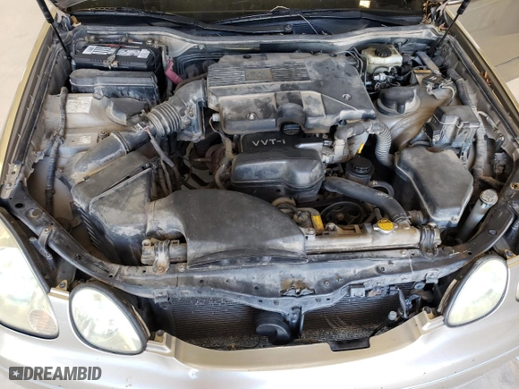 2001 Lexus GS 300 with VIN JT8BD69S810126644, listed as a Copart auction lot 58434974 with 260,272 mi miles and Salvage Title. Bid and sale history available at carsss.com. Image 11.