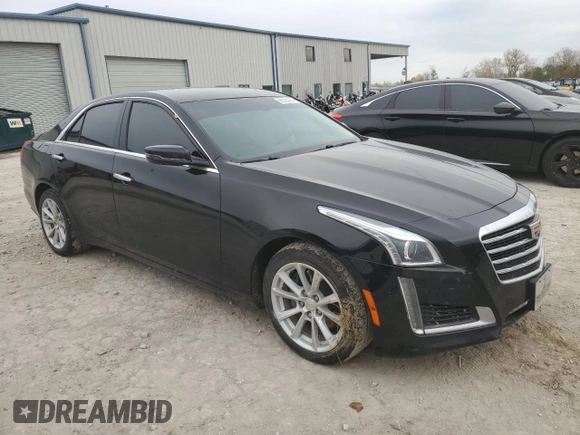 2017 Cadillac CTS AWD with VIN 1G6AW5SX5H0171853, listed as a Copart auction lot 80124974 with 105,349 mi miles and Salvage title. Bid and sale history available at DreamBid. Image 4.