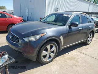 2009 Infiniti FX z VIN JNRAS18U39M100496, wystawiony jako Copart lot #50525505 z przebiegiem Nie podano mil oraz Czysty tytuł • Clean title. Historia ofert i sprzedaży dostępna na DreamBid. Obrazek 1.