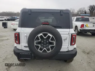 2024 Ford Bronco Outer Banks with VIN 1FMDE8BH5RLA99250, listed as a Copart auction lot 45733645 with 2,504 mi miles and Salvage Title. Bid and sale history available at DreamBid. Image 6.