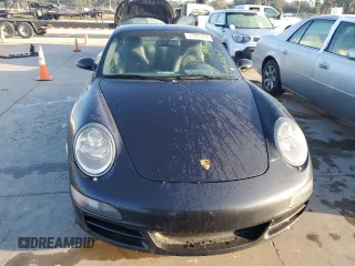 2007 Porsche 911 Carrera with VIN WP0AA29987S710907, listed as a Copart auction lot 77045304 with 0 mi miles and Salvage Title. Bid and sale history available at carsss.com. Image 5.