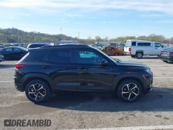 2023 Chevrolet TrailBlazer RS with VIN KL79MTSL5PB125754, listed as a IAAI auction lot 41882006 with 14,223 mi miles and . Bid and sale history available at DreamBid. Image 13.