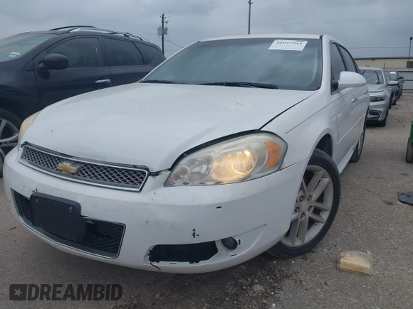 2012 Chevrolet Impala LTZ with VIN 2G1WC5E39C1224497, listed as a IAAI auction lot 41947943 with 210,726 mi miles and . Bid and sale history available at DreamBid. Image 2.