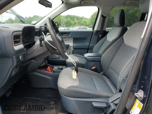 2023 Ford Maverick XL with VIN 3FTTW8F95PRA25048, listed as a Copart auction lot 61415685 with 80,080 mi miles and Salvage title. Bid and sale history available at DreamBid. Image 7.