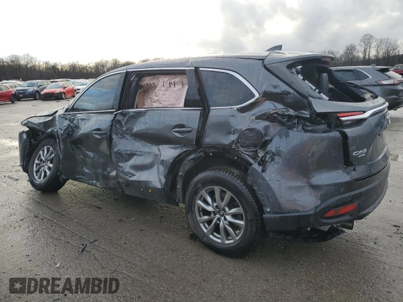 2017 Mazda CX-9 Touring z VIN JM3TCBCY7H0129695, wystawiony jako Copart lot #84193014 z przebiegiem 117 746 mil mil oraz Szkoda całkowita • Salvage title. Historia ofert i sprzedaży dostępna na DreamBid. Obrazek 2.
