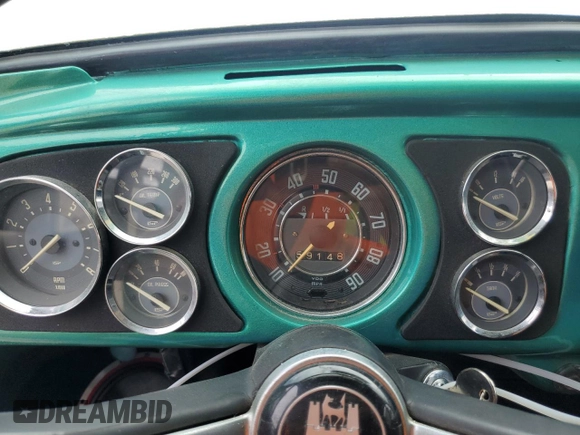 1969 Volkswagen Beetle with VIN 119682637V, listed as a Copart auction lot 70315404 with 59,148 mi miles and Salvage Title. Bid and sale history available at DreamBid. Image 9.