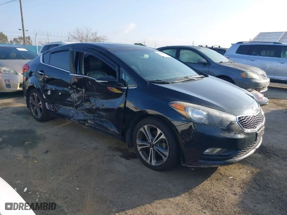 2016 Kia Forte EX with VIN KNAFZ4A89G5617452, listed as a IAAI auction lot 41580861 with 150,770 mi miles. Bid and sale history available at carsss.com. Image 1.