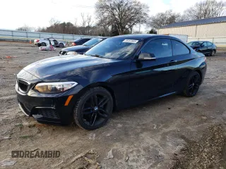 2016 BMW 2 Series 228i with VIN WBA1F9C52GV544203, listed as a Copart auction lot 36497833 with 34,459 mi miles and . Bid and sale history available at carsss.com. Image 1.