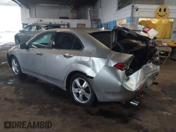 2010 Acura TSX with VIN JH4CU2F69AC013529, listed as a IAAI auction lot 41854755 with 175,855 mi miles. Bid and sale history available at carsss.com. Image 3.