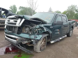 2007 Ford F-150 XLT with VIN 1FTPW14V97FA98154, listed as a IAAI auction lot 42442756 with 164,221 mi miles and . Bid and sale history available at DreamBid. Image 2.