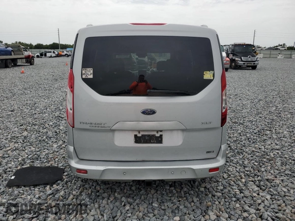 2021 Ford Transit Connect XLT with VIN NM0GE9F21M1504485, listed as a Copart auction lot 63164835 with 62,345 mi miles and Non repairable. Bid and sale history available at DreamBid. Image 6.