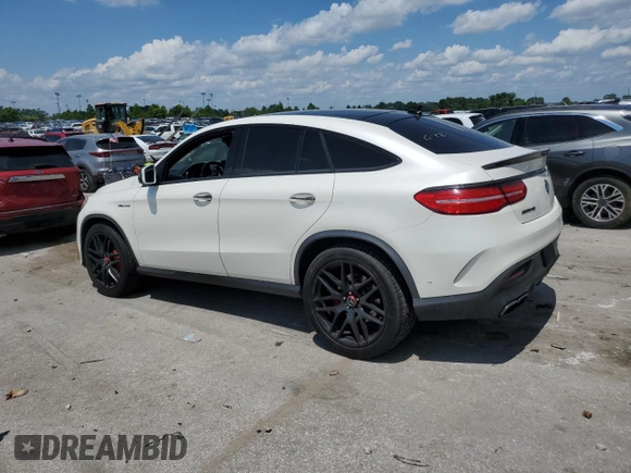 2016 Mercedes-Benz GLE 63 S AMG with VIN 4JGED7FB3GA038236, listed as a Copart auction lot 62570405 with 129,386 mi miles and Clean title. Bid and sale history available at DreamBid. Image 2.
