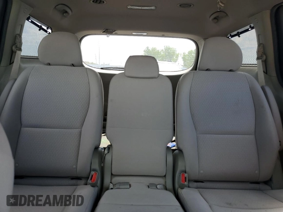 2016 Kia Sedona LX with VIN KNDMB5C1XG6162111, listed as a Copart auction lot 66929384 with 72,555 mi miles and Salvage Title. Bid and sale history available at carsss.com. Image 10.