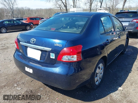 2008 Toyota Yaris with VIN JTDBT923381187896, listed as a IAAI auction lot 41813697 with 166,054 mi miles and . Bid and sale history available at DreamBid. Image 4.