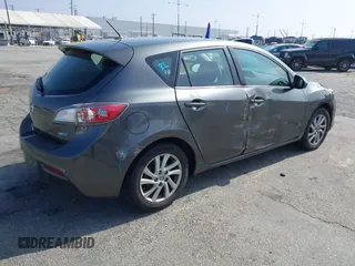2012 Mazda Mazda3 i Touring with VIN JM1BL1L89C1676291, listed as a IAAI auction lot 42087895 with 61,805 mi miles. Bid and sale history available at carsss.com. Image 4.