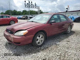 2005 Ford Taurus SE with VIN 1FAFP53U95A297990, listed as a Copart auction lot 61341345 with 81,517 mi miles and Salvage title. Bid and sale history available at DreamBid. Image 1.