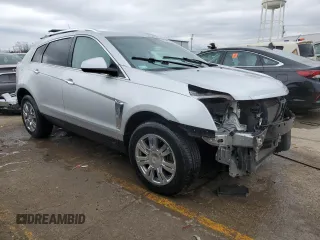 2013 Cadillac SRX Luxury Collection with VIN 3GYFNCE3XDS649829, listed as a Copart auction lot 41290264 with 65,222 mi miles and Salvage Title. Bid and sale history available at carsss.com. Image 4.