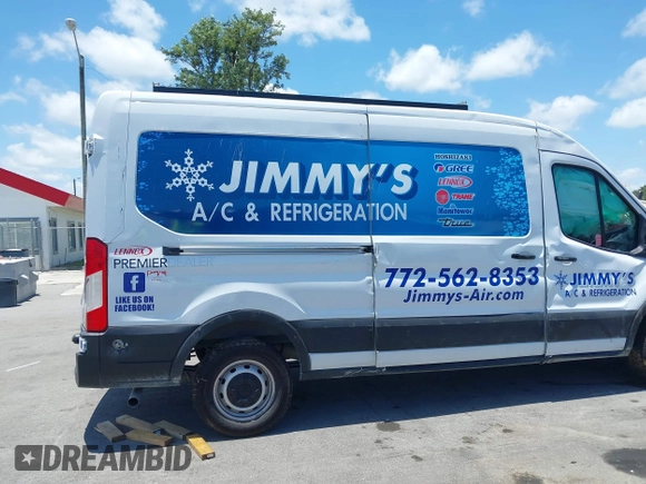 2023 Ford Transit Cargo with VIN 1FTBR1C82PKA26720, listed as a IAAI auction lot 39437379 with Not provided miles and . Bid and sale history available at DreamBid. Image 19.