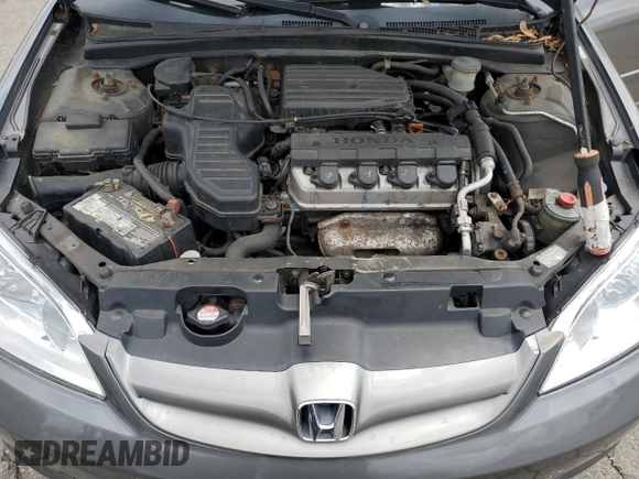 2004 Honda Civic LX z VIN 2HGES16514H556393, wystawiony jako Copart lot #58419375 z przebiegiem 153 990 mil mil oraz Szkoda całkowita • Salvage title. Historia ofert i sprzedaży dostępna na DreamBid. Obrazek 11.