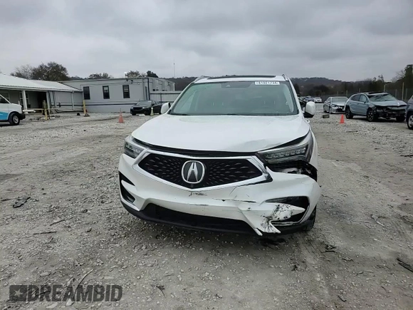 2020 Acura RDX Advance with VIN 5J8TC2H7XLL022755, listed as a Copart auction lot 81921734 with 112,489 mi miles and Salvage title. Bid and sale history available at DreamBid. Image 12.