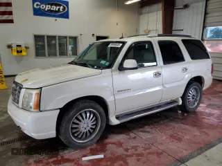 2003 Cadillac Escalade z VIN 1GYEK63N83R191493, wystawiony jako Copart lot #59998045 z przebiegiem 233 626 mil mil oraz Czysty tytuł • Clean title. Historia ofert i sprzedaży dostępna na DreamBid. Obrazek 1.
