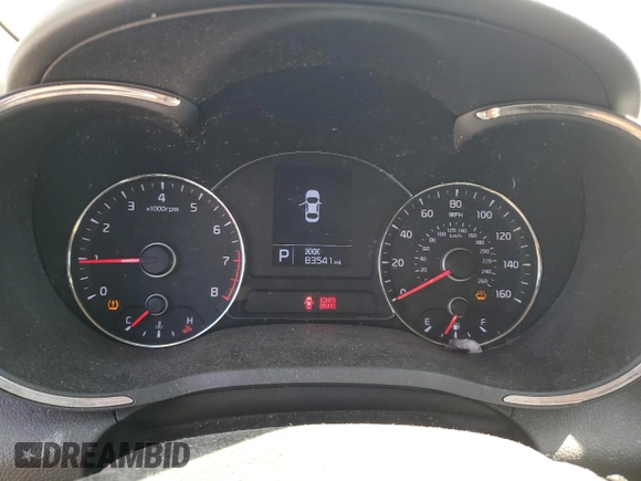 2016 Kia Forte EX with VIN KNAFX5A83G5627809, listed as a Copart auction lot 55222625 with 83,541 mi miles and Clean Title. Bid and sale history available at DreamBid. Image 9.