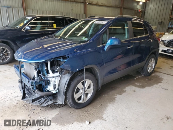 2020 Chevrolet Trax LT with VIN 3GNCJPSB0LL294502, listed as a Copart auction lot 64955145 with 31,947 mi miles and Salvage title. Bid and sale history available at DreamBid. Image 1.
