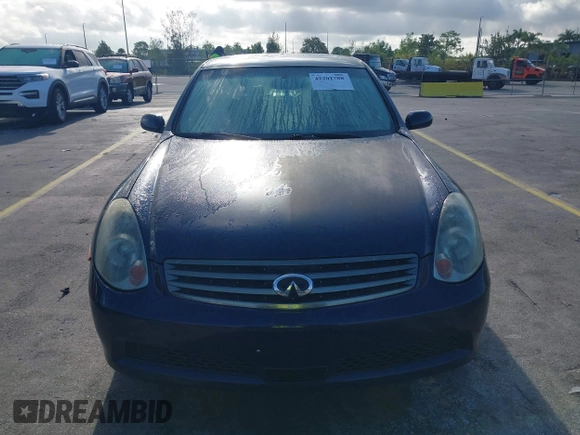2005 Infiniti G35 with VIN JNKCV51F65M303782, listed as a IAAI auction lot 42201788 with 183,598 mi miles and . Bid and sale history available at carsss.com. Image 6.