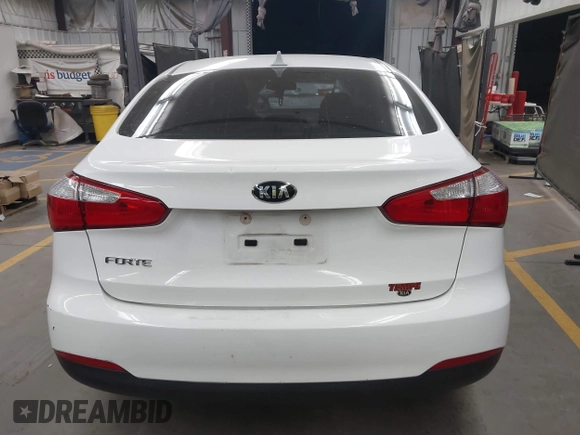 2016 Kia Forte LX with VIN KNAFK4A63G5616512, listed as a IAAI auction lot 41894857 with 44,844 mi miles. Bid and sale history available at carsss.com. Image 16.