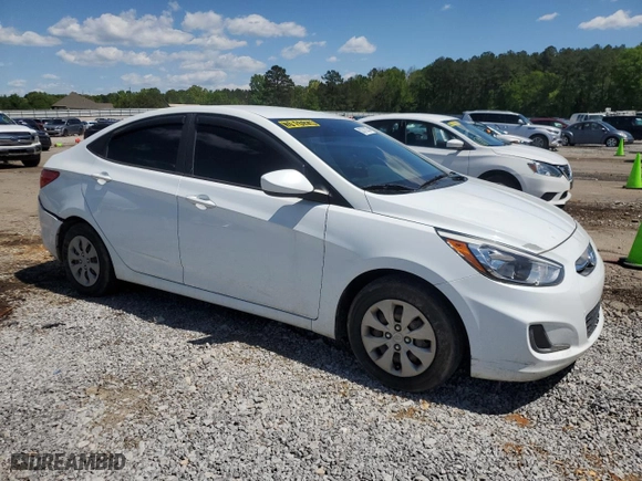2017 Hyundai Accent SE with VIN KMHCT4AE1HU317405, listed as a Copart auction lot 52772835 with 147,953 mi miles and Clean Title. Bid and sale history available at carsss.com. Image 4.