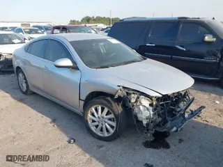 2012 Mazda Mazda6 i Touring with VIN 1YVHZ8DH7C5M22484, listed as a IAAI auction lot 41877218 with 206,046 mi miles. Bid and sale history available at carsss.com. Image 1.