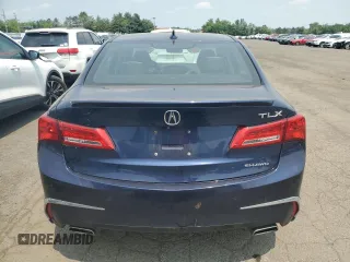 2018 Acura TLX Advance with VIN 19UUB3F73JA003800, listed as a Copart auction lot 59383825 with 72,071 mi miles and Salvage title. Bid and sale history available at DreamBid. Image 6.