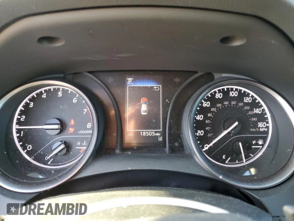 2023 Toyota Camry SE with VIN 4T1G11AK3PU769155, listed as a Copart auction lot 49654825 with 18,505 mi miles and Salvage Title. Bid and sale history available at DreamBid. Image 9.