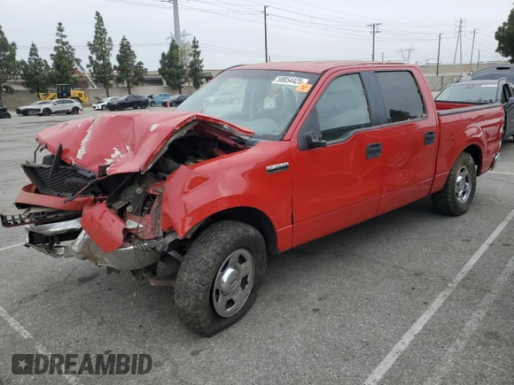 2006 Ford F-150 XLT with VIN 1FTPW12506KD92390, listed as a Copart auction lot 58854425 with Not provided miles and Salvage title. Bid and sale history available at DreamBid. Image 1.