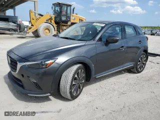 2019 Mazda CX-3 Grand Touring with VIN JM1DKDD76K0428796, listed as a Copart auction lot 54373544 with 59,618 mi miles. Bid and sale history available at carsss.com. Image 1.
