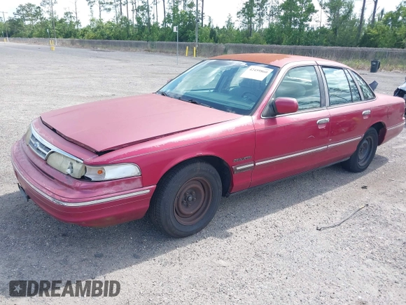 1995 Ford Crown Victoria z VIN 2FALP73W7SX173882, wystawiony jako IAAI lot #42459860 z przebiegiem 125 958 mil mil oraz . Historia ofert i sprzedaży dostępna na DreamBid. Obrazek 2.