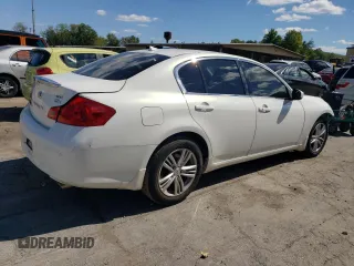 2013 Infiniti G37 x with VIN JN1CV6AR9DM764378, listed as a Copart auction lot 70253774 with 117,606 mi miles and Salvage Title. Bid and sale history available at carsss.com. Image 3.