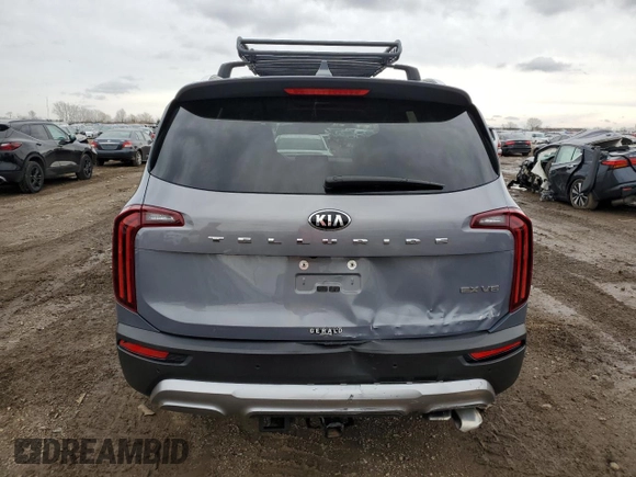 2020 Kia Telluride EX z VIN 5XYP34HC6LG082455, wystawiony jako Copart lot #51574195 z przebiegiem 133 653 mil mil oraz Szkoda całkowita • Salvage title. Historia ofert i sprzedaży dostępna na DreamBid. Obrazek 6.