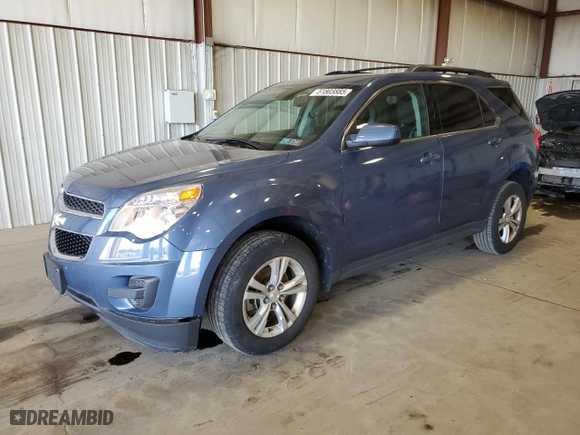 2012 Chevrolet Equinox LT w/1LT with VIN 2GNALDEK8C6305178, listed as a Copart auction lot 51803885 with 34,637 mi miles and Salvage Title. Bid and sale history available at carsss.com. Image 1.