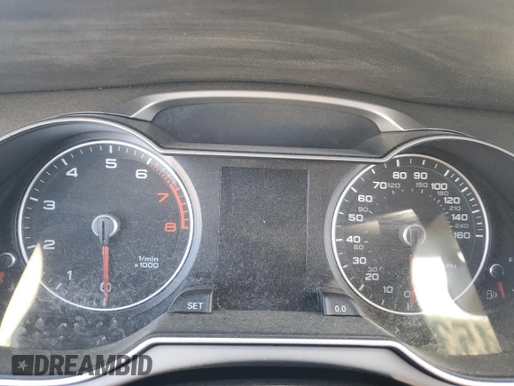 2014 Audi A4 Premium with VIN WAUBFAFL8EN045872, listed as a Copart auction lot 45340125 with 0 mi miles and Salvage Title. Bid and sale history available at carsss.com. Image 9.