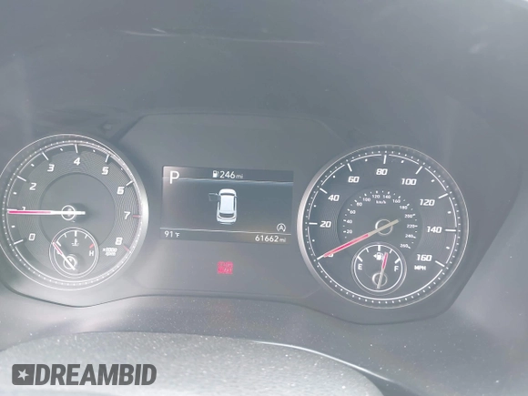 2023 Hyundai Santa Fe SEL with VIN 5NMS2DAJ3PH539322, listed as a IAAI auction lot 42153111 with 61,662 mi miles and . Bid and sale history available at DreamBid. Image 7.